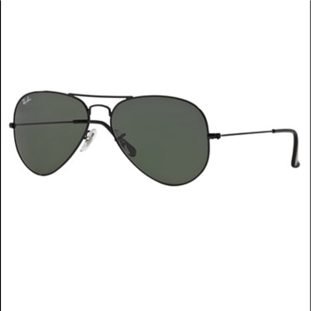 Brand new Ray-ban Black Aviators size 58